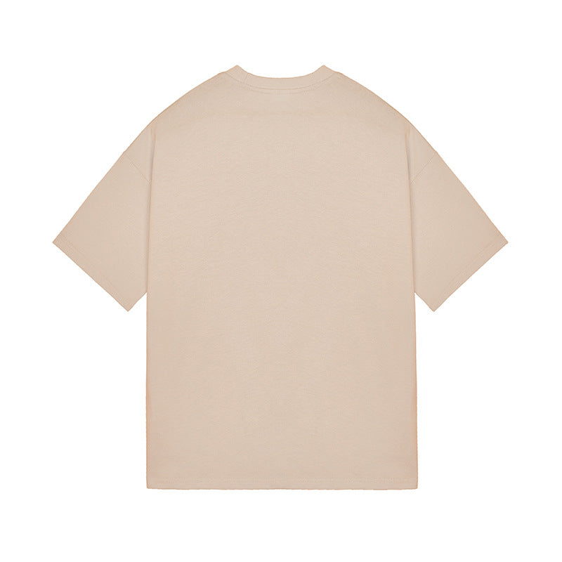Fashion Brand Loose Casual Men's Short Sleeve