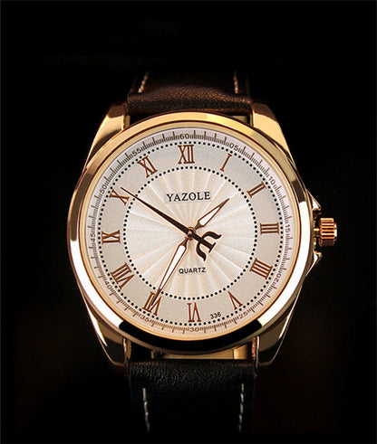 Men's Business Fashion Belt Quartz Watch