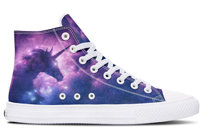 Printed Couple High-top Canvas Shoes