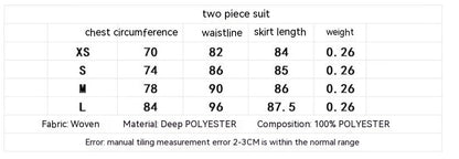 Elastic slim fit bra vest two-piece set