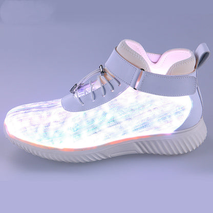 Men's Shoes LED Sports Shoes Men's Trendy Shoes Fashion Casual Luminous Shoes