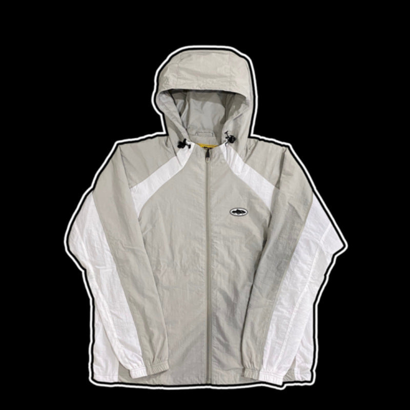 Stitching Jacket Coat American Street