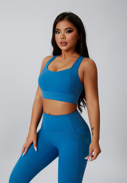 2 piece of workout yoga sets Fitness Woman Gym Clothing  Sport bra high waist legging tracksuit yoga outfits