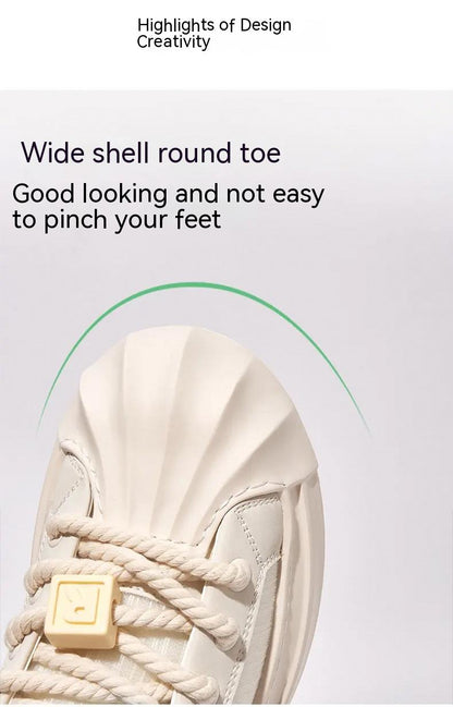 New Shell Toe Breathable Versatile Casual Sneakers Couple Style