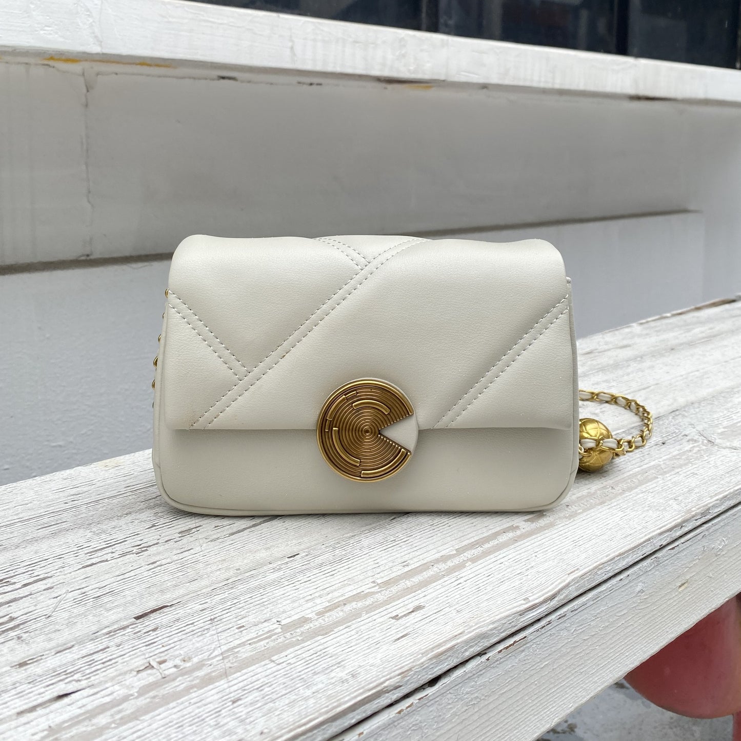 Light Luxury Retro OL Style Single Shoulder Crossbody Bag For Women