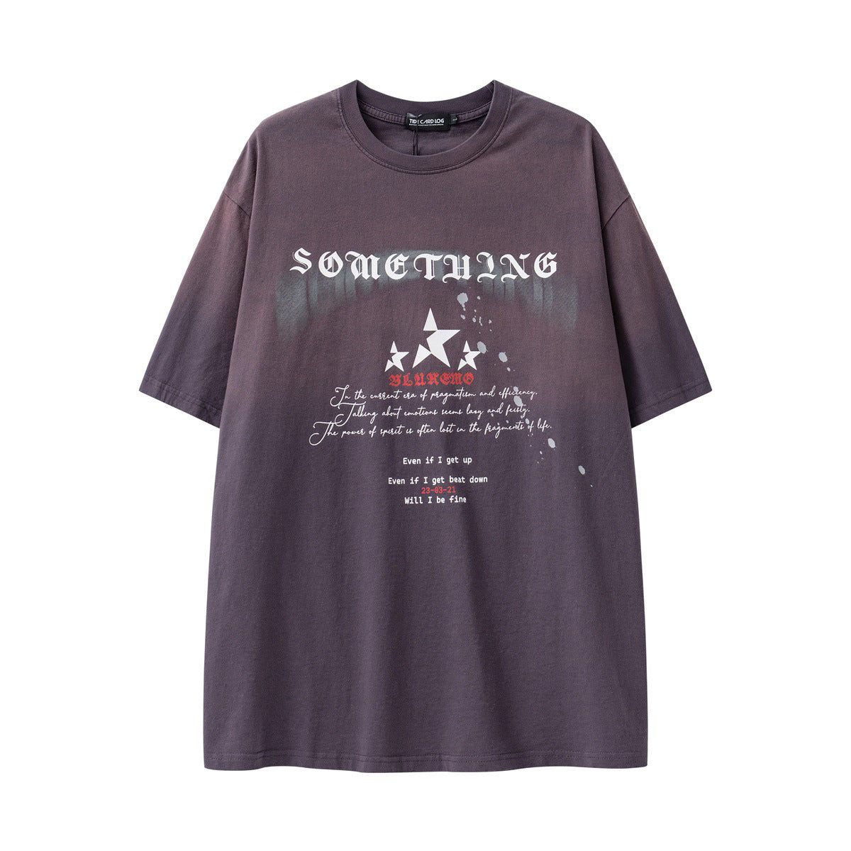 Washed And Worn Short Sleeve for Men