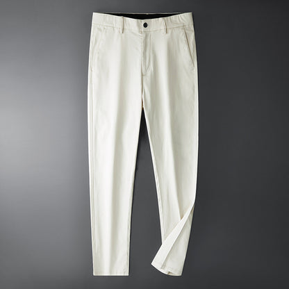 Men's Breathable Elastic Thin Business Casual Pants