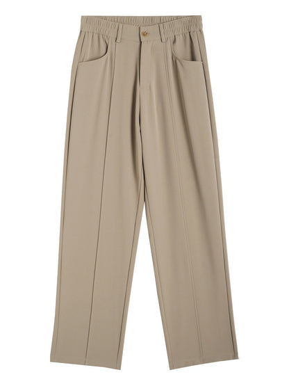 Trendy Solid Color Casual Pants Men