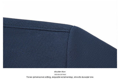 Men's Long Sleeve Cotton Casual Bottoming Shirt