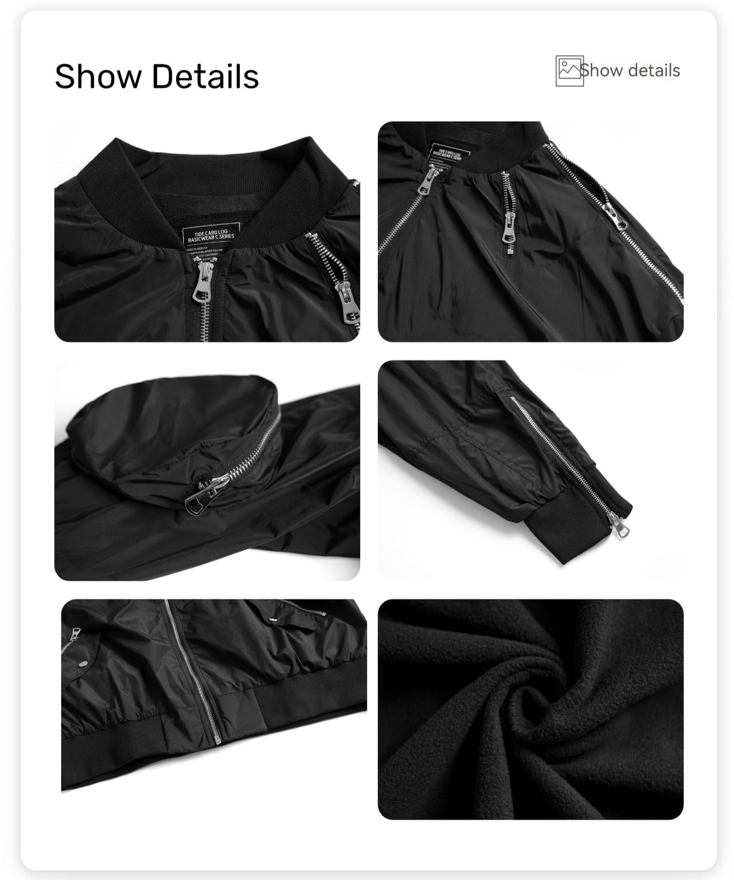 High Street Sleeve Workwear Functional Cotton-padded Coat