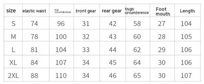 Thickened Casual Sports Outerwear Wool Straight-leg Pants