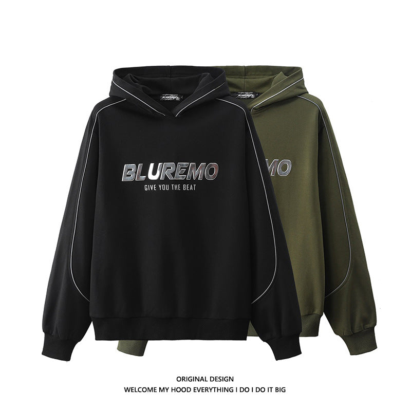 Neutral Couple Hoodies Men And Women Baggy Coat
