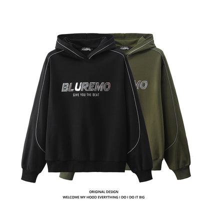 Neutral Couple Hoodies Men And Women Baggy Coat