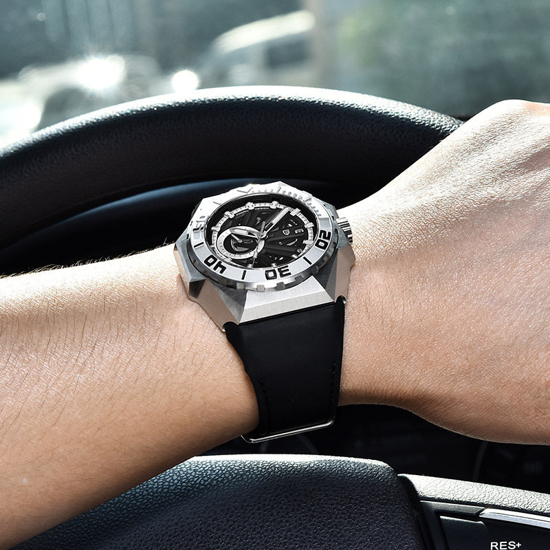 Automatic Mechanical Watch Stainless Steel Men's Watch