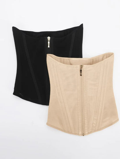High Compression 15 Built-in Steel Bone Tummy Control Waist Trainer