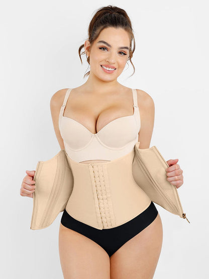 High Compression 15 Built-in Steel Bone Tummy Control Waist Trainer