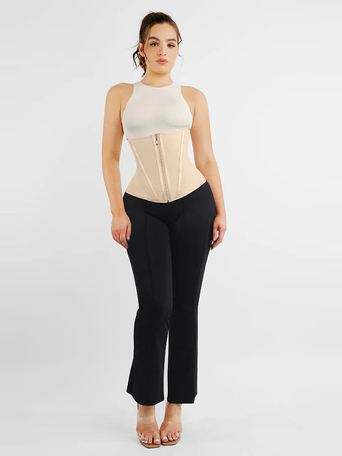 High Compression 15 Built-in Steel Bone Tummy Control Waist Trainer