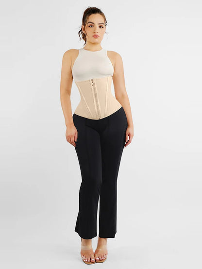 High Compression 15 Built-in Steel Bone Tummy Control Waist Trainer