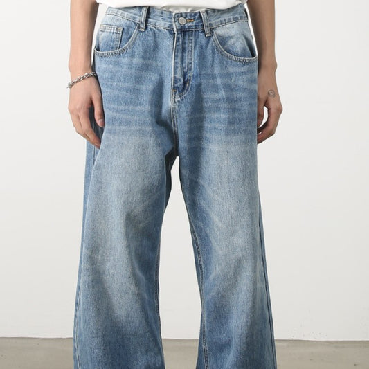 Vintage Jeans Men's Straight Loose