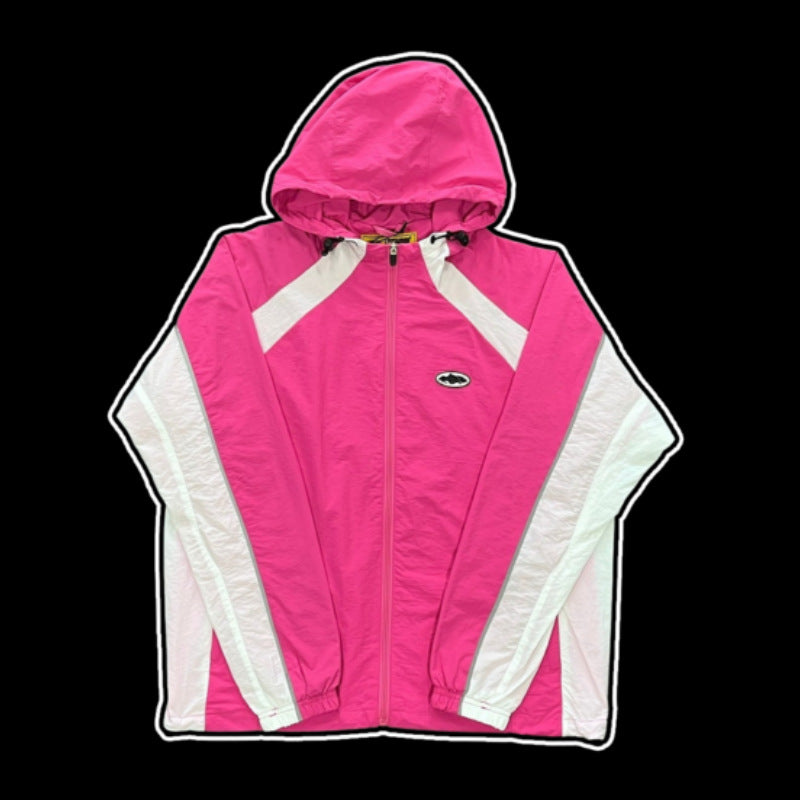 Stitching Jacket Coat American Street