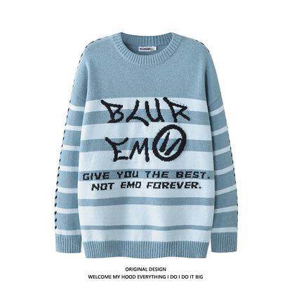 Male And Female Couple Student Versatile Casual Sweater