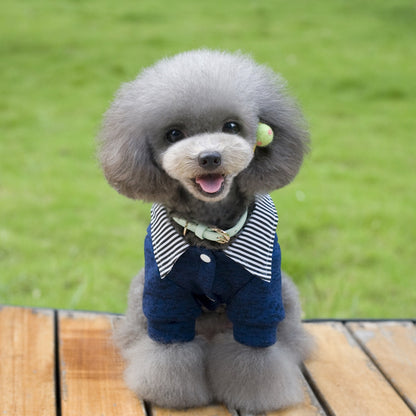 Lapel Dog Sweatshirt