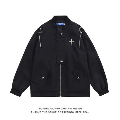 Retro Street Loose All-match Couple Casual Jacket