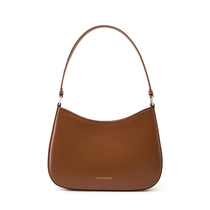 Women's Fashion Baguette Leather Bag