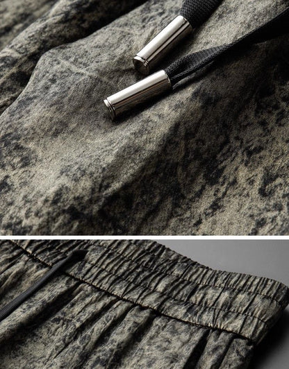 Light Luxury High-end Smooth And Flowing Retro Ice Silk Acetate Pants