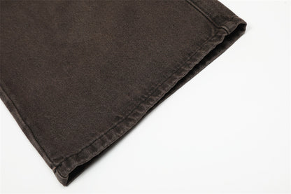 Loose Personality Straight Long Jeans