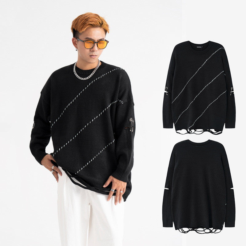 Niche Design Couple Sweater Male
