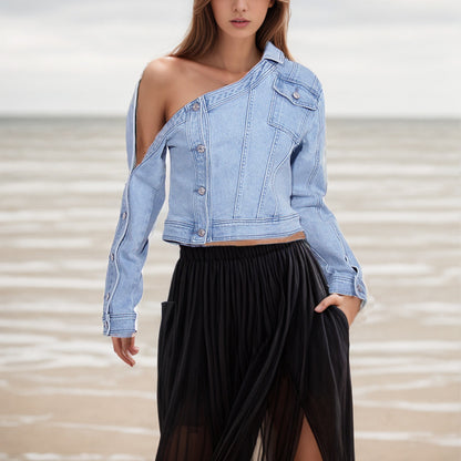 Sense Denim Coat Women's Niche Design Jacket