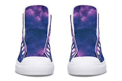 Printed Couple High-top Canvas Shoes