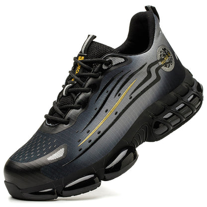 Breathable Labor Protection Shoes For Men And Women Are Safe Against Smashing And Puncturing