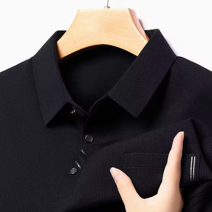 Men's Long Sleeve Cotton Casual Bottoming Shirt