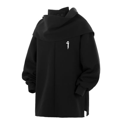 Men's Loose Casual Solid Color Pullover