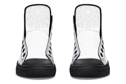 Printed Couple High-top Canvas Shoes