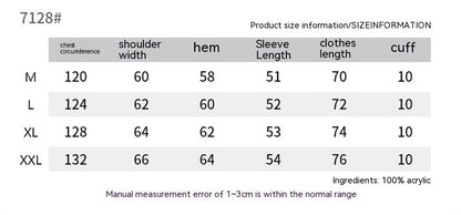 Idle Style Men's And Women's Knitwear Sweater