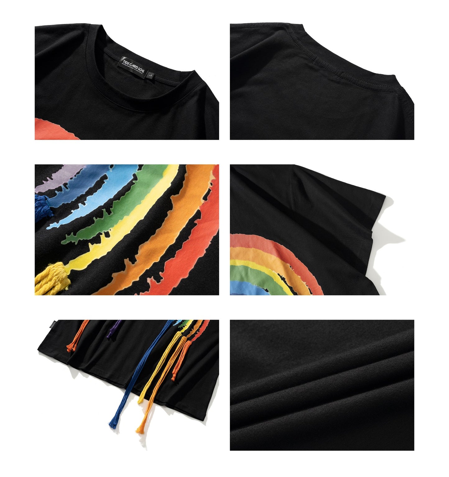 Decorative Casual Loose Trendy T-shirt