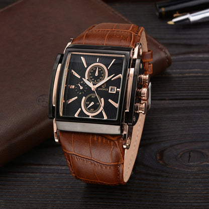 Watch Business Quartz Belt Men