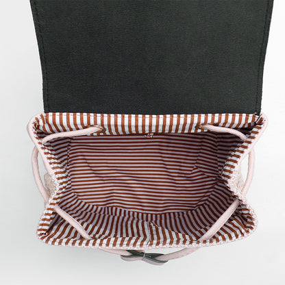 Women's Woven Diamond Shoulder Bag