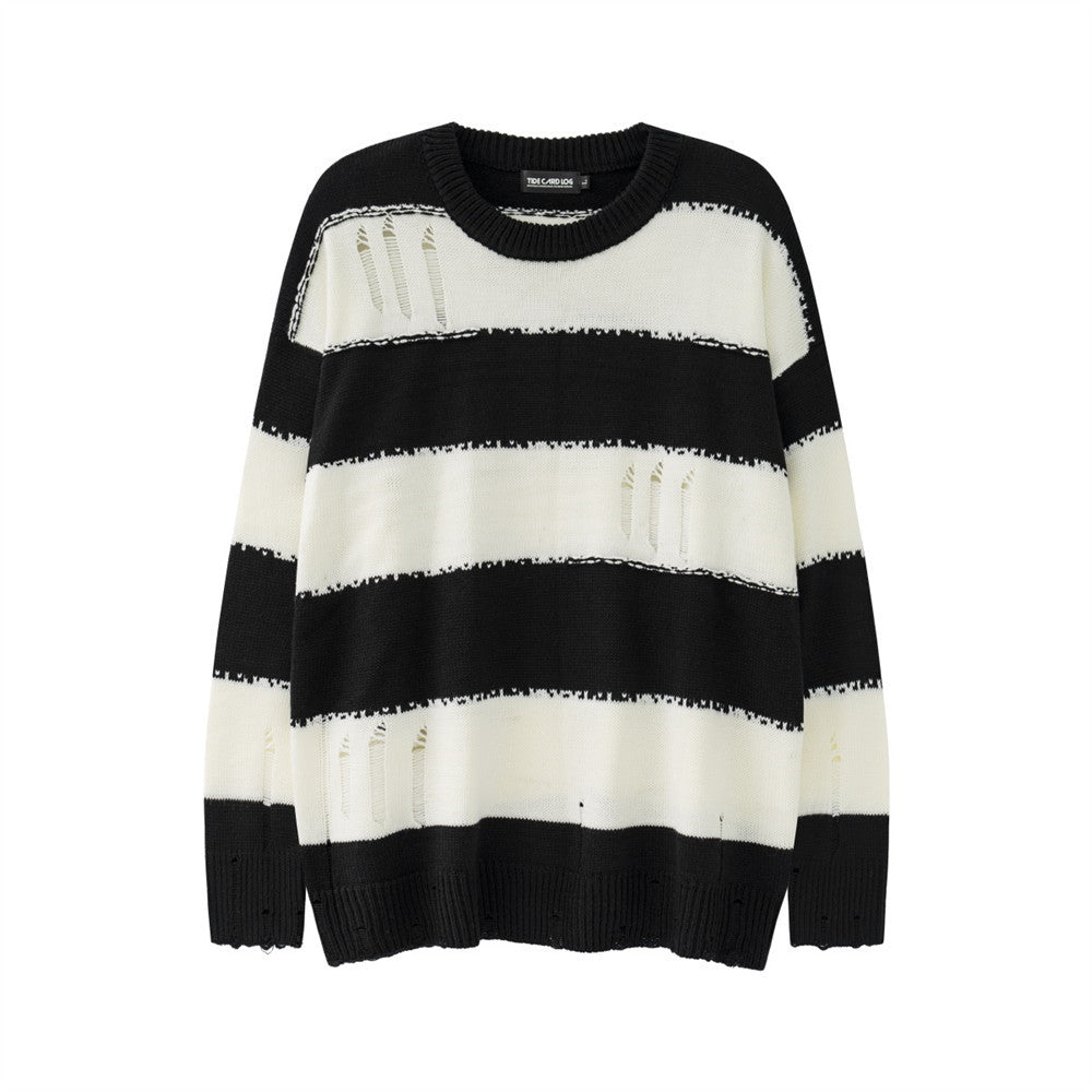 Casual Loose Knit Sweater Top