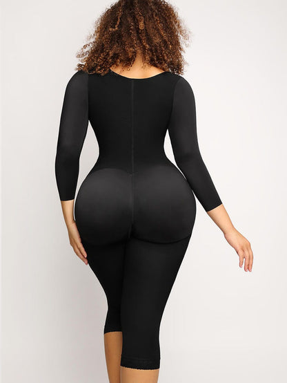 U-shaped Free Cutting Cuff Design Postsurgical Breast Support Butt Lifting Fajas
