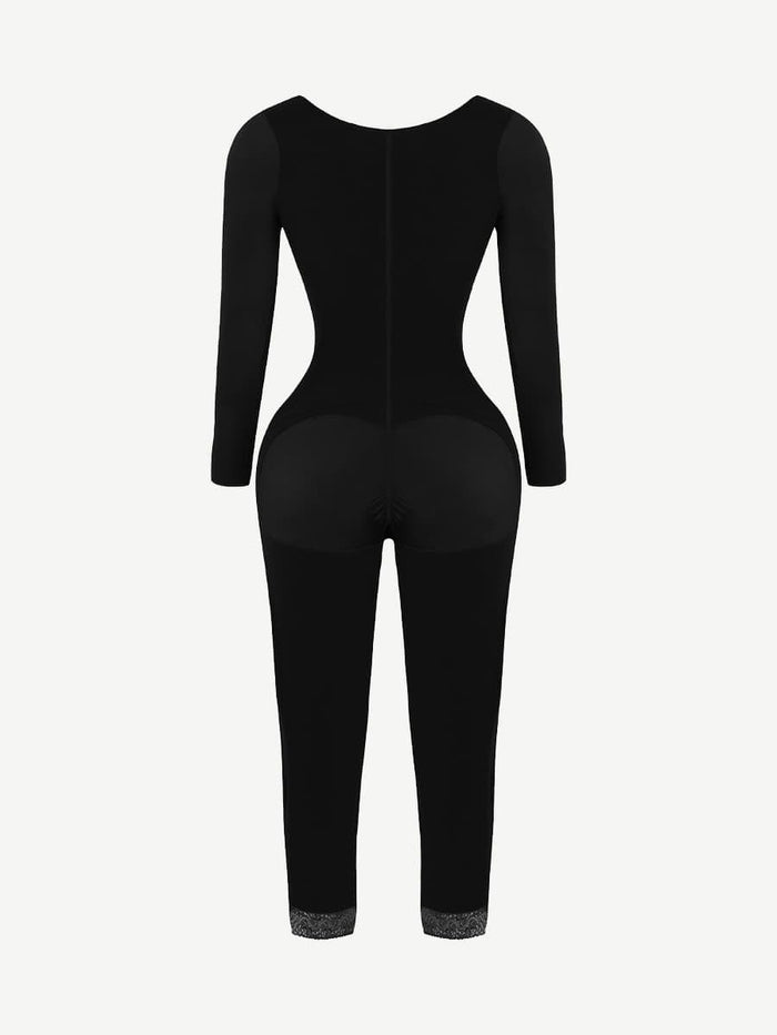 U-shaped Free Cutting Cuff Design Postsurgical Breast Support Butt Lifting Fajas