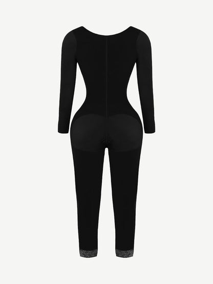 U-shaped Free Cutting Cuff Design Postsurgical Breast Support Butt Lifting Fajas