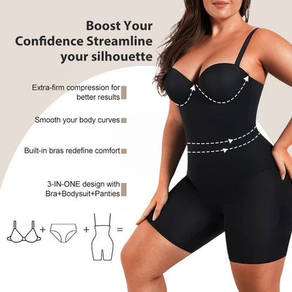 Buy Fancy 3in1 Shapewear for Elegant Curves at Divine Classiques