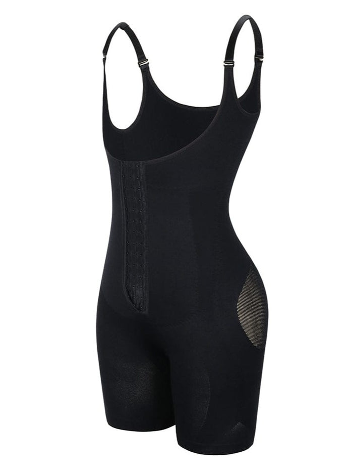 High Waist Full Body Shaper Mesh High-Compression