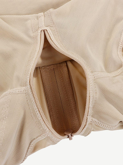 Pretty Detachable Straps Side Zip Faja Body Shaper