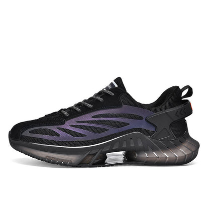 Men's Fashion Summer Reflective Running Shoes Sports