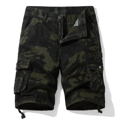 Plus Size Fifth Pants Cargo Shorts Men